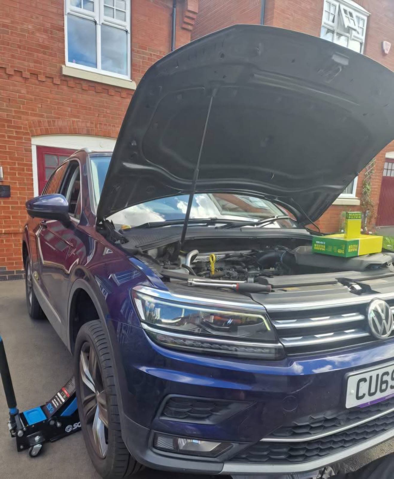 Vehicle repair at customers home